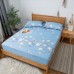 Cute Cartoon Elastic Waterproof Fitted Bed Sheet -Sea World